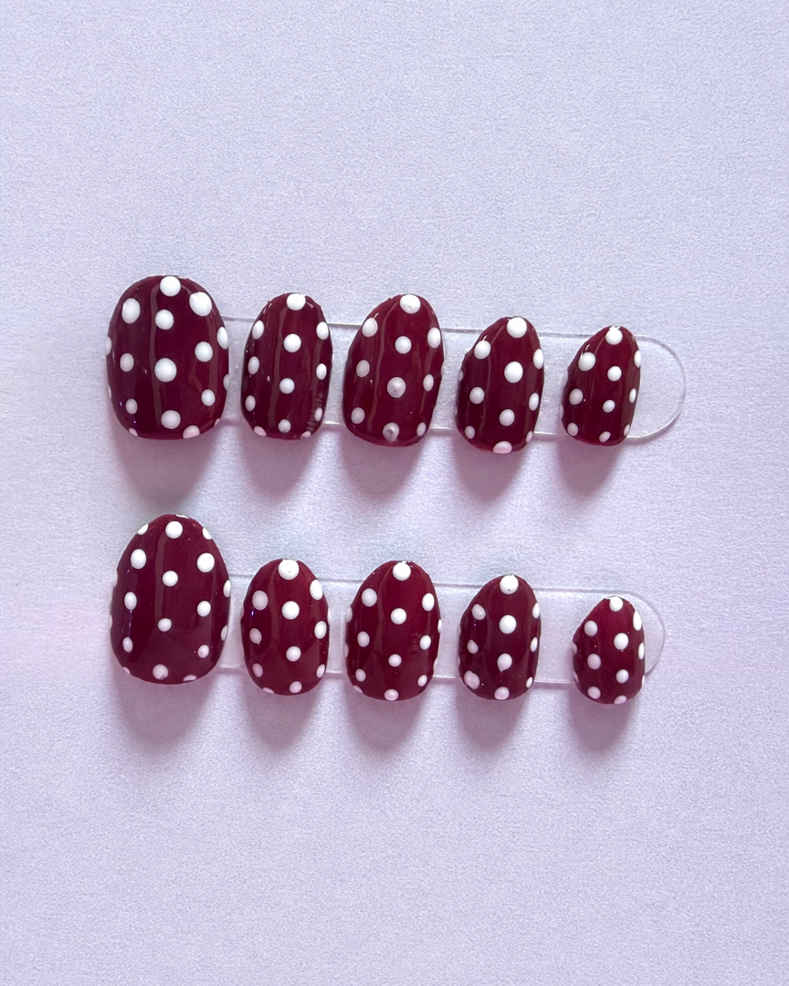 Berry Polka Dot