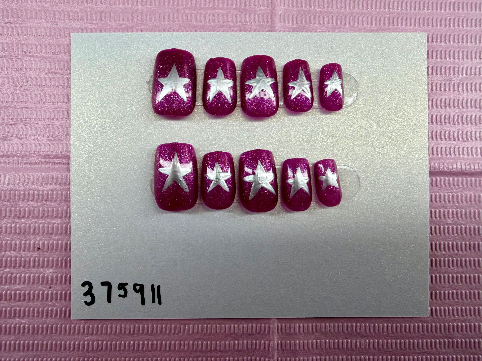 Magenta Star Shimmer