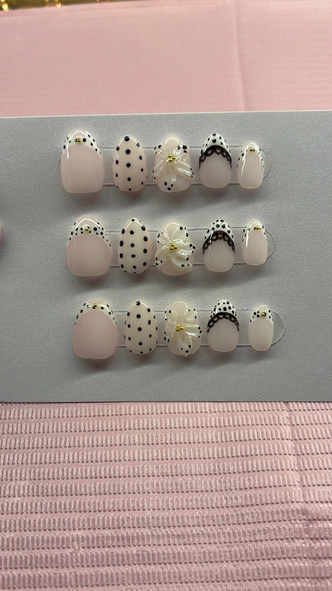 Polka Dot Lace Garden