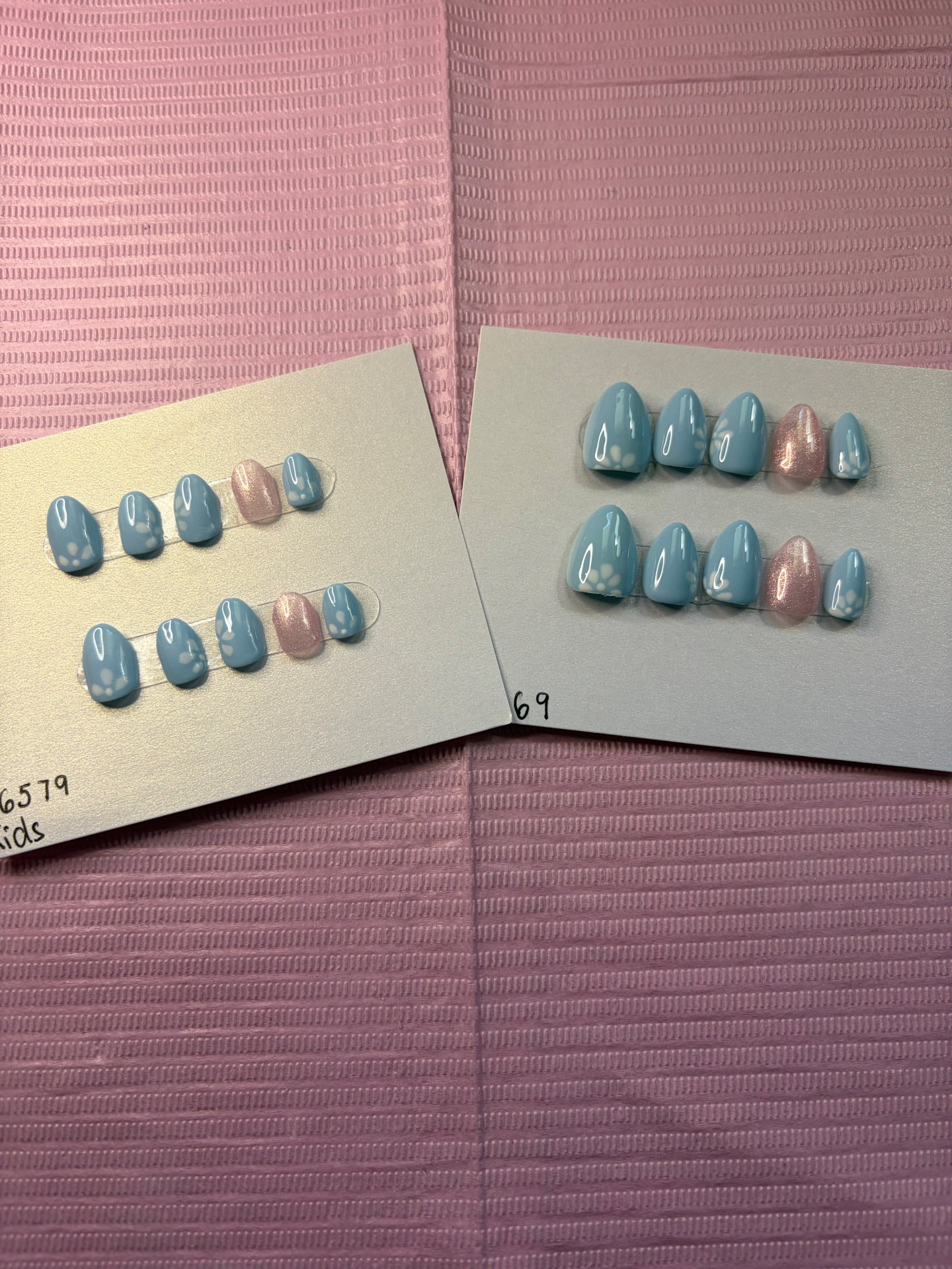 Baby Blue Floral Mom & Daughter